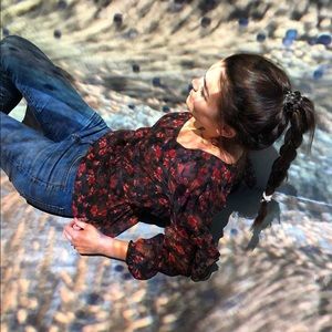 Rachel Zoe Floral Shirt